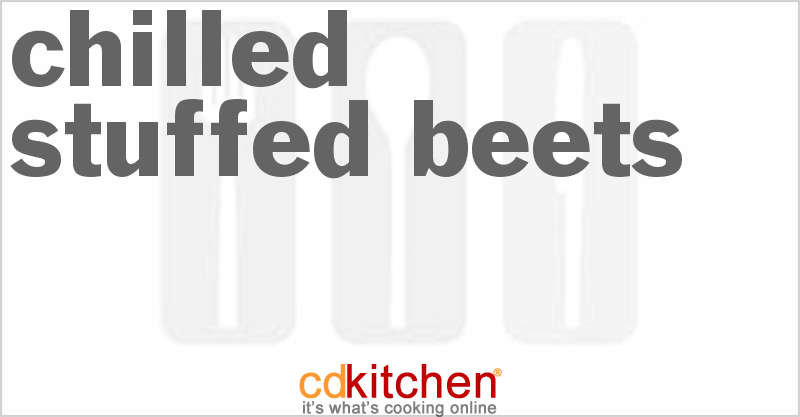 Chilled Stuffed Beets - CDKitchen.com