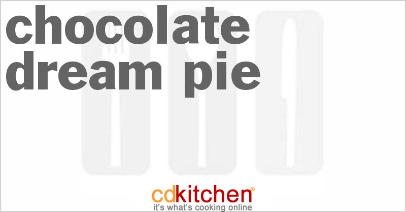 Chocolate Dream Pie - CDKitchen.com