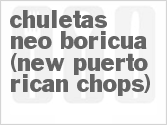 recipe for chuletas neo-boricua (new puerto rican chops)
