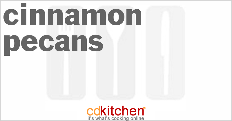 Cinnamon Pecans - CDKitchen.com