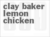 recipe for clay baker - lemon chicken