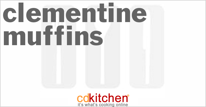 Clementine Muffins - CDKitchen.com