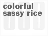 recipe for colorful sassy rice