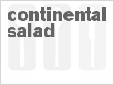 recipe for continental salad