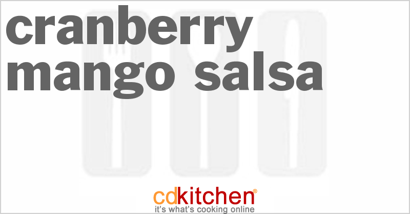 Cranberry-Mango Salsa - CDKitchen.com