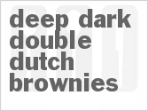 recipe for deep dark double-dutch brownies