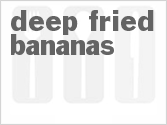 recipe for deep-fried bananas