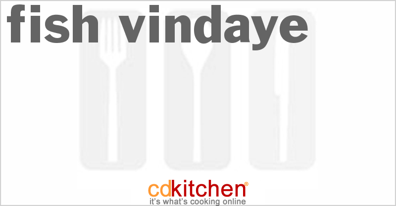 Fish Vindaye - CDKitchen.com