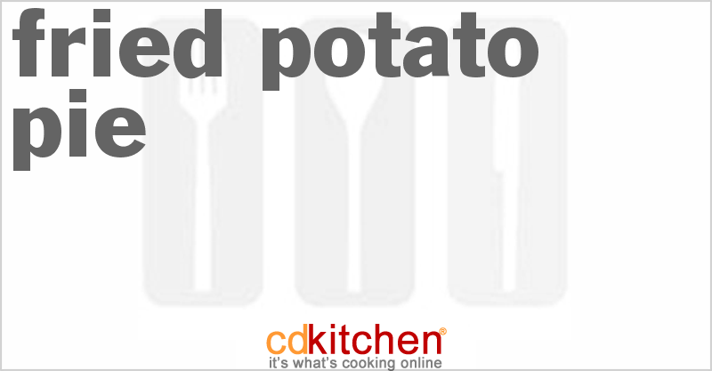 Fried Potato Pie - CDKitchen.com