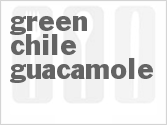 recipe for green chile guacamole