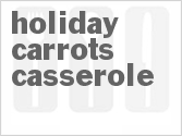 recipe for holiday carrots casserole