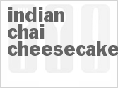 recipe for indian chai cheesecake