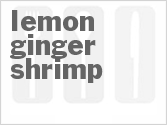 recipe for lemon ginger shrimp