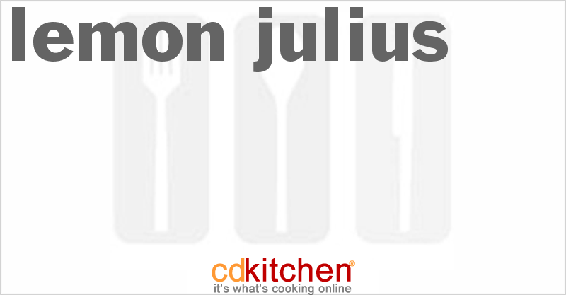 Lemon Julius - CDKitchen.com
