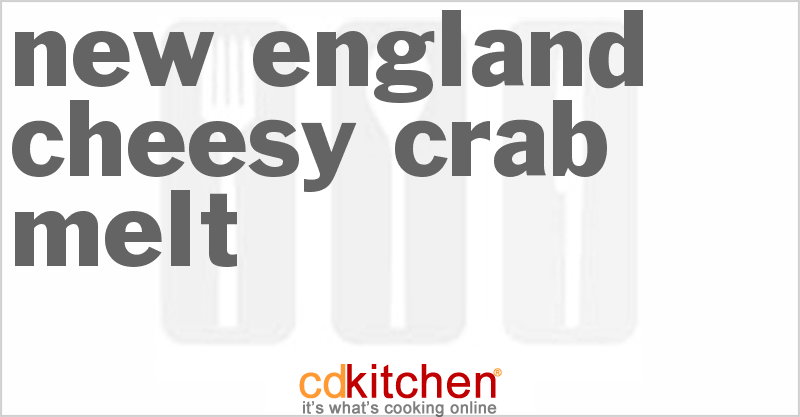 New England Cheesy Crab Melt - CDKitchen.com
