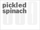 recipe for pickled spinach