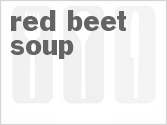recipe for red beet soup