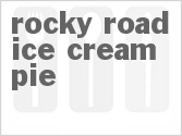 recipe for rocky road ice cream pie