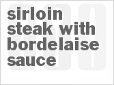 recipe for sirloin steak with bordelaise sauce