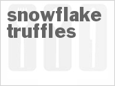 recipe for snowflake truffles