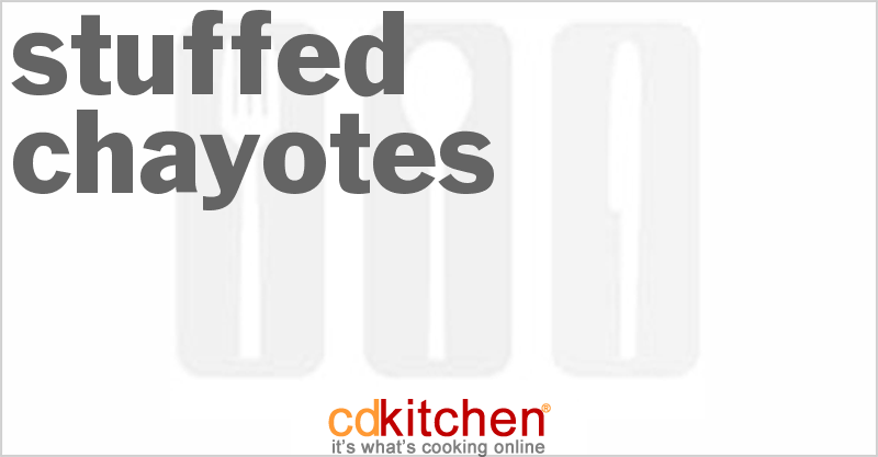 Stuffed Chayotes - CDKitchen.com