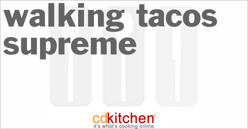 Walking Tacos Supreme - CDKitchen.com