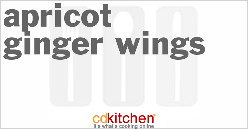 Apricot-Ginger Wings - CDKitchen.com