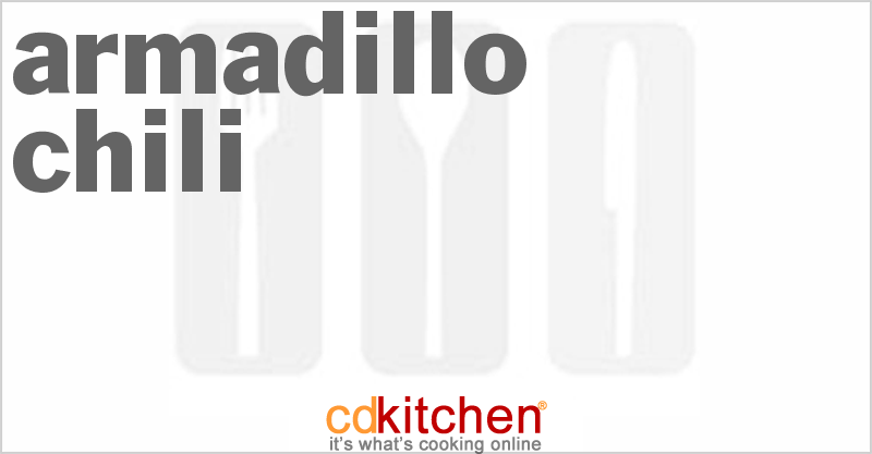 Armadillo Chili - CDKitchen.com