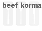 recipe for beef korma