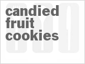recipe for candied fruit cookies