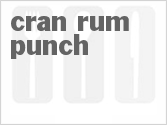 recipe for cran-rum punch