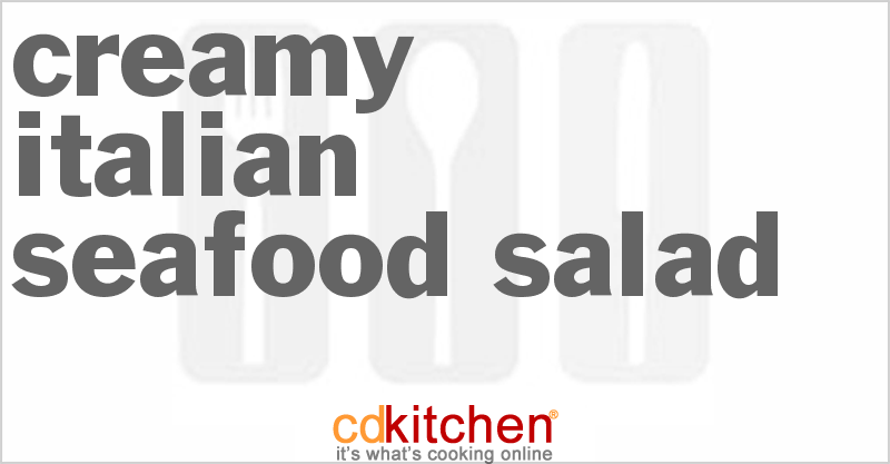 Creamy Italian Seafood Salad - CDKitchen.com