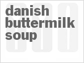 recipe for danish buttermilk soup