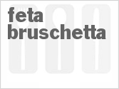 recipe for feta bruschetta