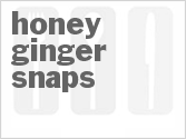 recipe for honey ginger snaps
