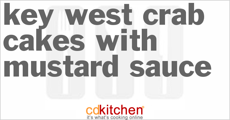 Key West Crab Cakes With Mustard Sauce Recipe | CDKitchen.com