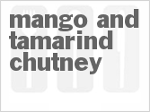 recipe for mango and tamarind chutney