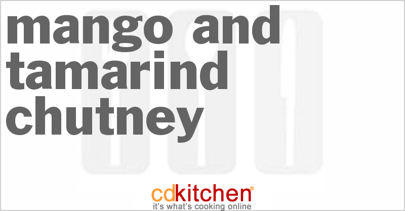 Mango and Tamarind Chutney - CDKitchen.com