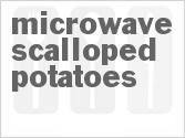 recipe for microwave scalloped potatoes