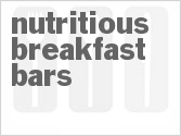 recipe for nutritious breakfast bars
