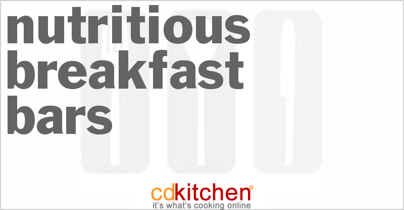 Nutritious Breakfast Bars - CDKitchen.com