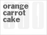 recipe for orange carrot cake