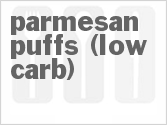 recipe for parmesan puffs ii (low carb)