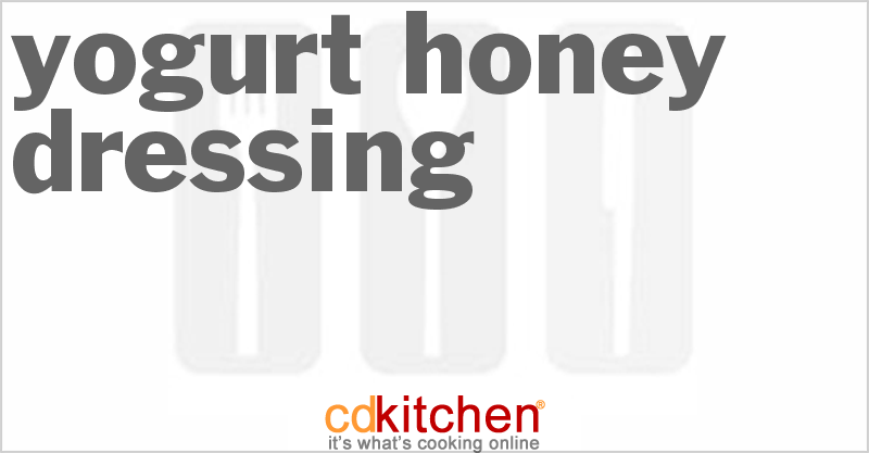 Yogurt-Honey Dressing - CDKitchen.com