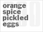 Orange Spice Pickled Eggs