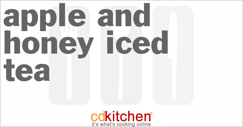 Apple And Honey Iced Tea - CDKitchen.com