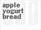 recipe for apple-yogurt bread