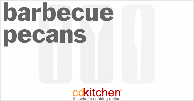 Barbecue Pecans - CDKitchen.com