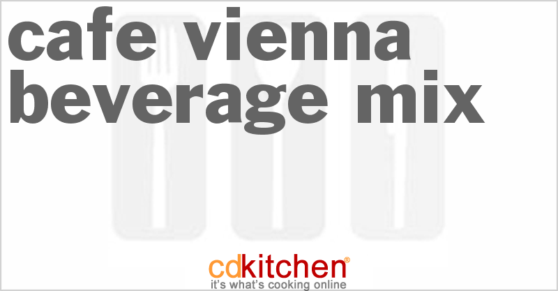 Cafe Vienna Beverage Mix - CDKitchen.com