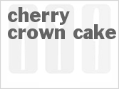 recipe for cherry crown cake